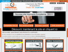 Tablet Screenshot of flyers.entreprise-com.fr