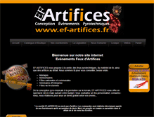 Tablet Screenshot of ef-artifices.entreprise-com.fr